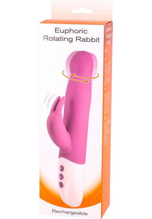 Rabbit δονητής από σιλικόνη, μήκους 23,4 εκ. και μέγιστης διαμέτρου 3,2 εκ.