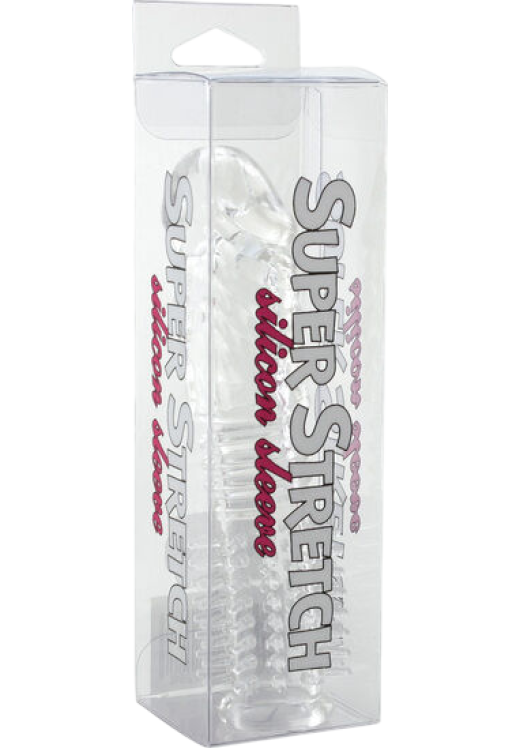 Κάλλυμα πέους από σιλικόνη σε διάφανο χρώμα