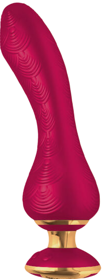 Δονητής σημείου g από σιλικόνη σε φούξια χρώμα, μήκους 18,5 εκ. και μέγιστης διαμέτρου 3,8 εκ.