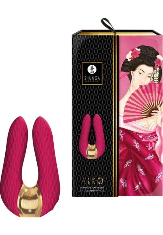 Κλειτοριδικός δονητής από σιλικόνη σε φούξια χρώμα, μήκους 10,8 εκ. και μέγιστης διαμέτρου 6,5 εκ.