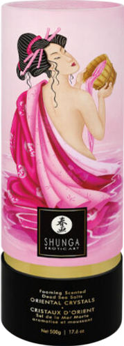 Άλατα μπάνιου με άρωμα ροδοπέταλο