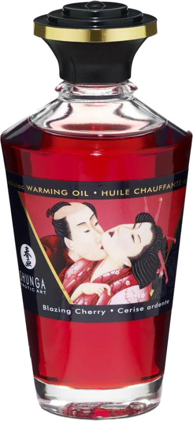 Λάδι μασάζ με γεύση κεράσι σε συσκευασία 100 ml