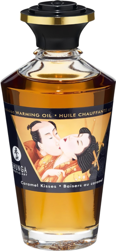Λάδι μασάζ με γεύση καραμέλα σε συσκευασία 100 ml