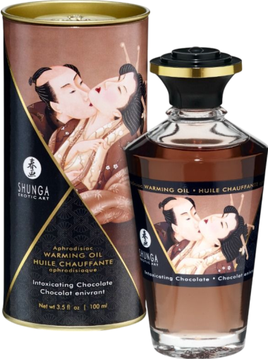 Λάδι μασάζ με γεύση σοκολάτα σε συσκευασία 100 ml