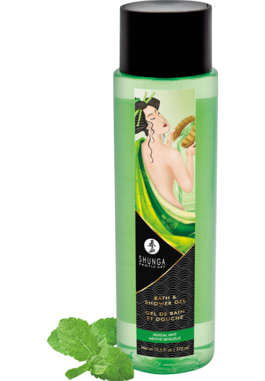 Αισθησιακό αφρόλουτρο με άρωμα μέντα σε συσκευασία 370  ml