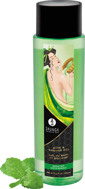 Αισθησιακό αφρόλουτρο με άρωμα μέντα σε συσκευασία 370  ml