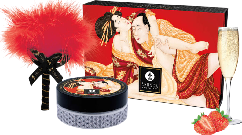 Πούδρα σώματος με γεύση φράουλα