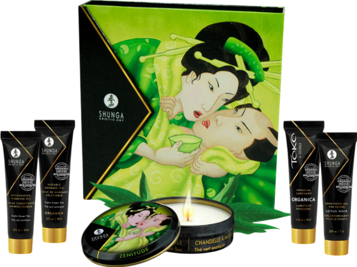 Μασάζ σετ με άρωμα πράσινο τσάι