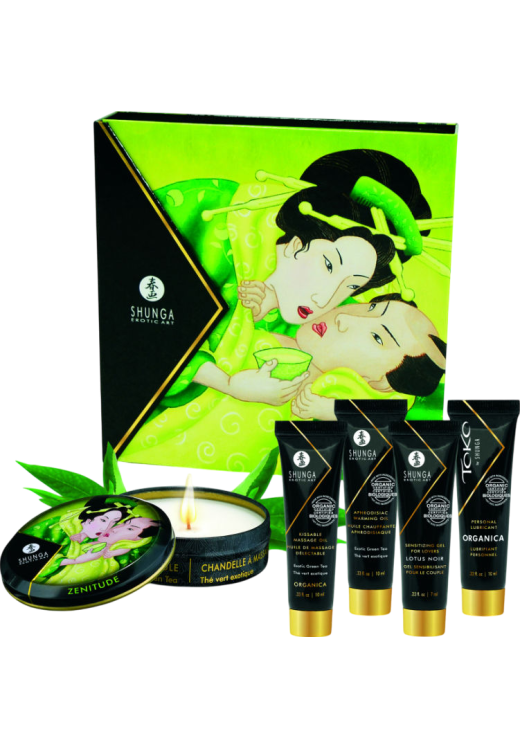 Μασάζ σετ με άρωμα πράσινο τσάι