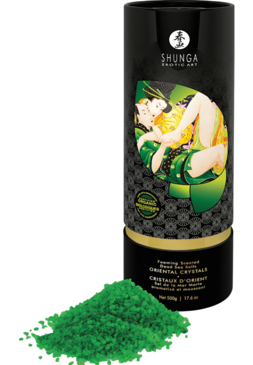 Άλατα μπάνιου με άρωμα άνθος λωτού σε φυσικό χρώμα