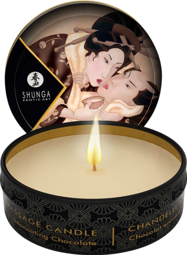 Μασάζ κερί με άρωμα σοκολάτα σε συσκευασία 30 ml