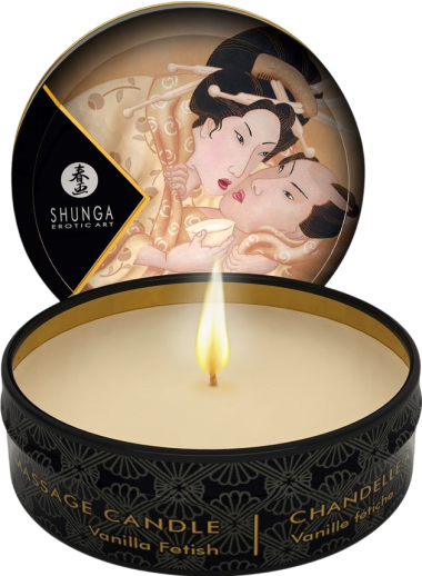 Μασάζ κερί με άρωμα βανίλια σε συσκευασία 30 ml