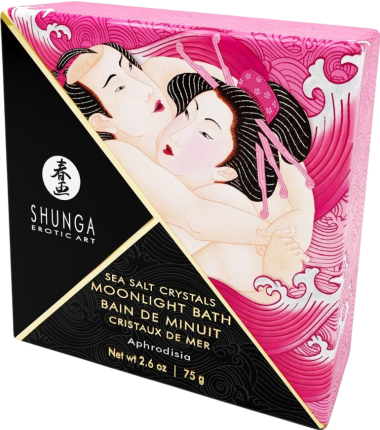 Άλατα μπάνιου με άρωμα ροδοπέταλα