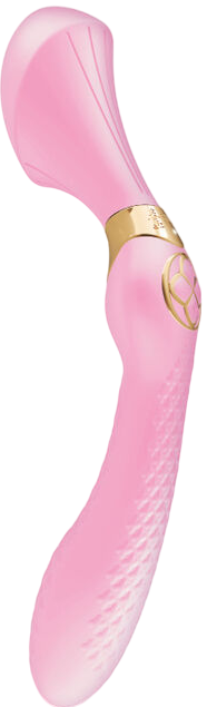 Δονητής μασάζ από σιλικόνη σε ροζ χρώμα, μήκους 26,5 εκ. και μέγιστης διαμέτρου 5,4 εκ.