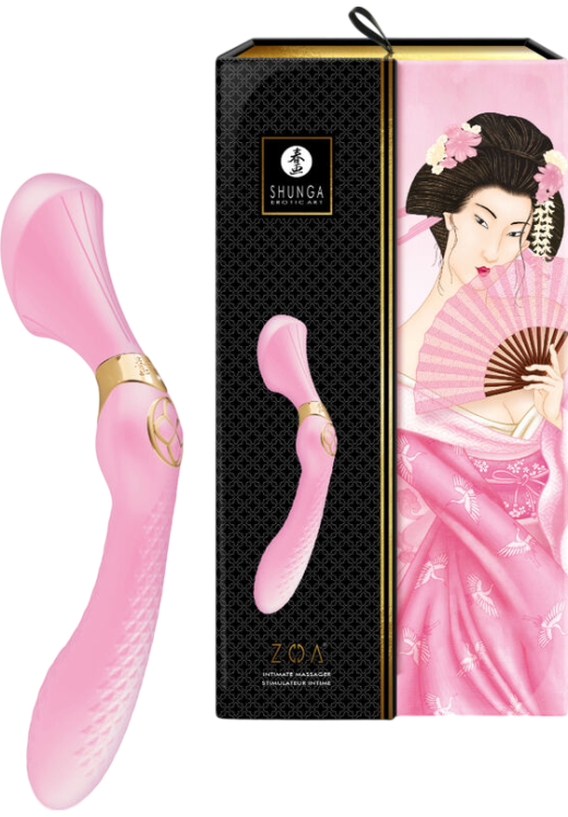 Δονητής μασάζ από σιλικόνη σε ροζ χρώμα, μήκους 26,5 εκ. και μέγιστης διαμέτρου 5,4 εκ.