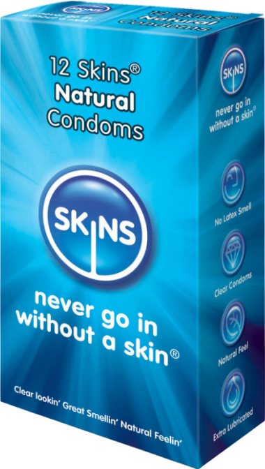 Προφυλακτικά σε διάφανο χρώμα, συσκευασίας 12 τ.μ.χ