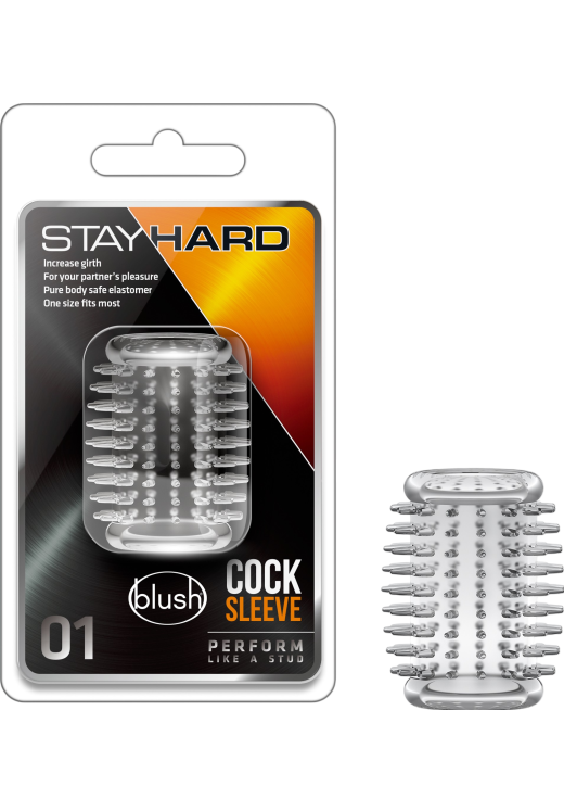 Κάλλυμα πέους από tpe σε διάφανο χρώμα, μήκους 5 εκ. και μέγιστης διαμέτρου 3,5 εκ.