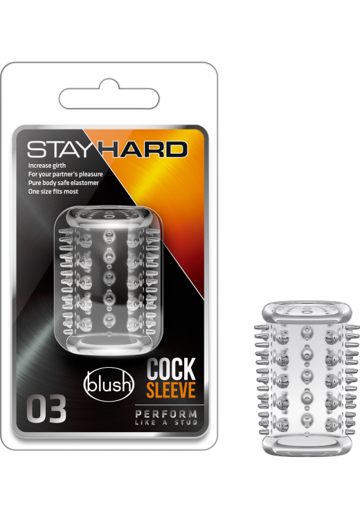 Κάλλυμα πέους από tpe σε διάφανο χρώμα, μήκους 5 εκ. και μέγιστης διαμέτρου 3,5 εκ.