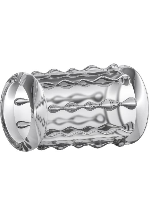 Κάλλυμα πέους από tpe σε διάφανο χρώμα, μήκους 5 εκ. και μέγιστης διαμέτρου 3,5 εκ.