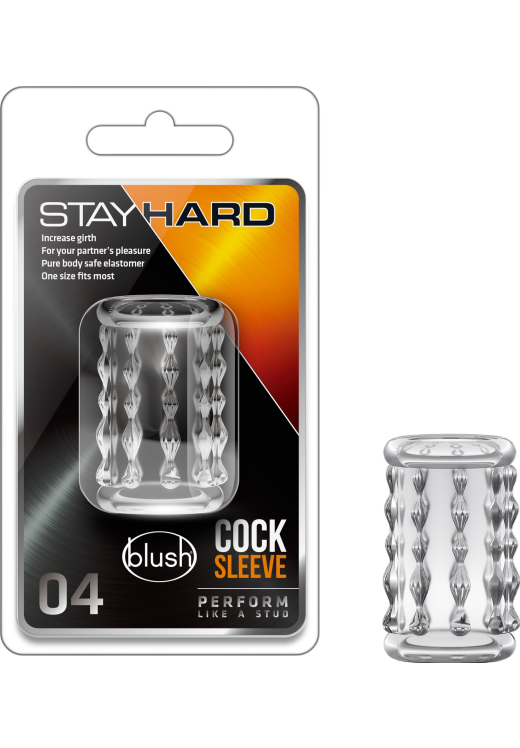 Κάλλυμα πέους από tpe σε διάφανο χρώμα, μήκους 5 εκ. και μέγιστης διαμέτρου 3,5 εκ.