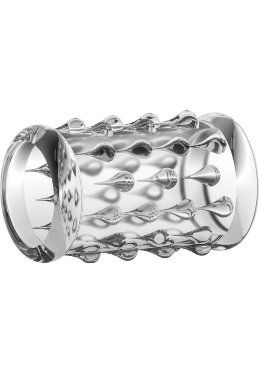 Κάλλυμα πέους από tpe σε διάφανο χρώμα, μήκους 5 εκ.