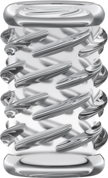 Κάλλυμα πέους από tpe σε διάφανο χρώμα, μήκους 5 εκ.