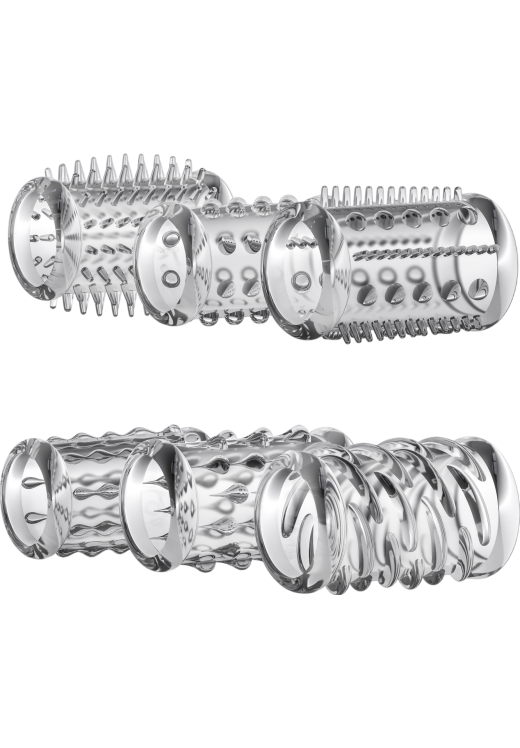 Sex toy kit σε διάφανο χρώμα