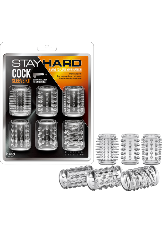 Sex toy kit σε διάφανο χρώμα