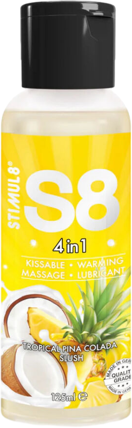 Λιπαντικό με Άρωμα Pina Colada Stimul88 4 In 1 Dessert Lubricant 125 ml