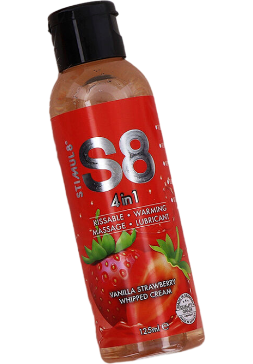 Λιπαντικό με γεύση φράουλα σε συσκευασία 125 ml