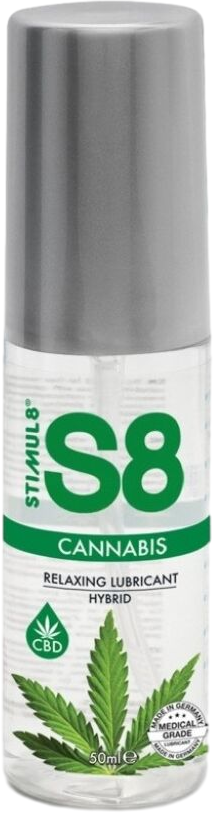 Υβριδικό Λιπαντικό Νερού με Ουδέτερο Άρωμα Stimul88 Cannabis Hybrid Lubricant 50 ml