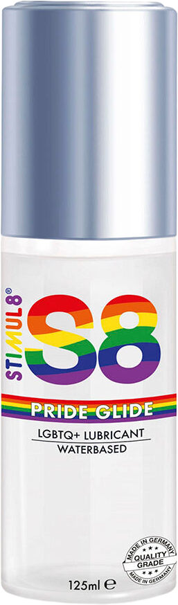 Λιπαντικό Νερού με Ουδέτερο Άρωμα Stimul88 Glide Pride Lubricant 125 ml