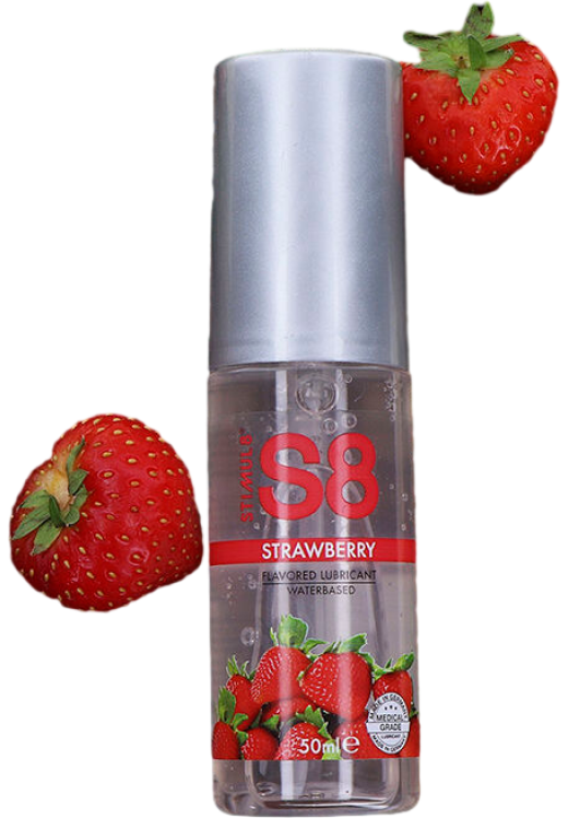 Λιπαντικό με γεύση φράουλα σε συσκευασία 50 ml