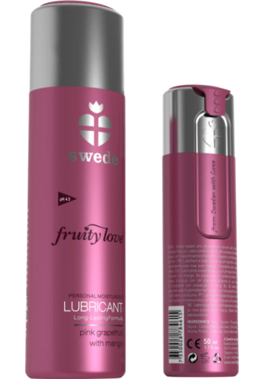 Λιπαντικό με γεύση γκρέιπφρουτ και μάνγκο σε συσκευασία 50 ml