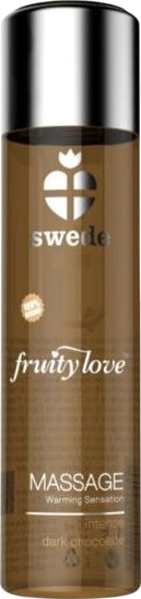 Λάδι μασάζ με γεύση μαύρη σοκολάτα σε συσκευασία 60 ml