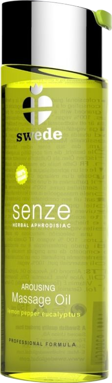 Λάδι μασάζ με γεύση λεμόνι και ευκάλυπτος σε συσκευασία 150 ml