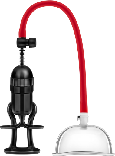 Βεντούζα κόλπου από abs σε μαύρο χρώμα, μήκους 54 εκ.