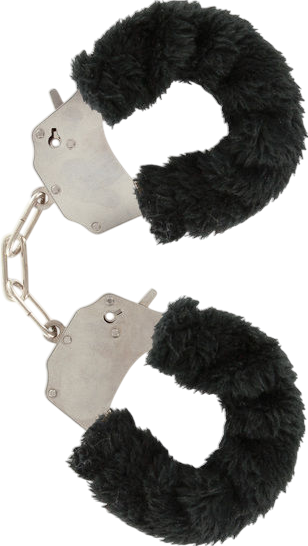 Μεταλλικές χειροπέδες σε μαύρο χρώμα