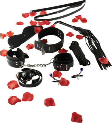 Sex toy kit σε μαύρο χρώμα