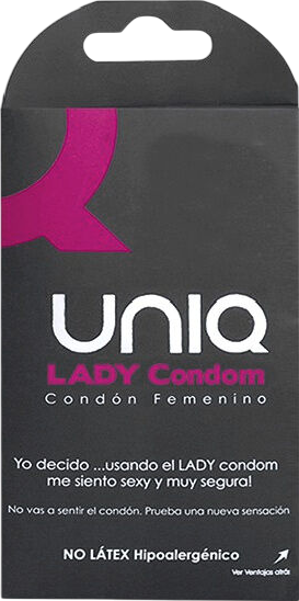 Προφυλακτικά χωρίς latex σε διάφανο χρώμα, συσκευασίας 3 τ.μ.χ