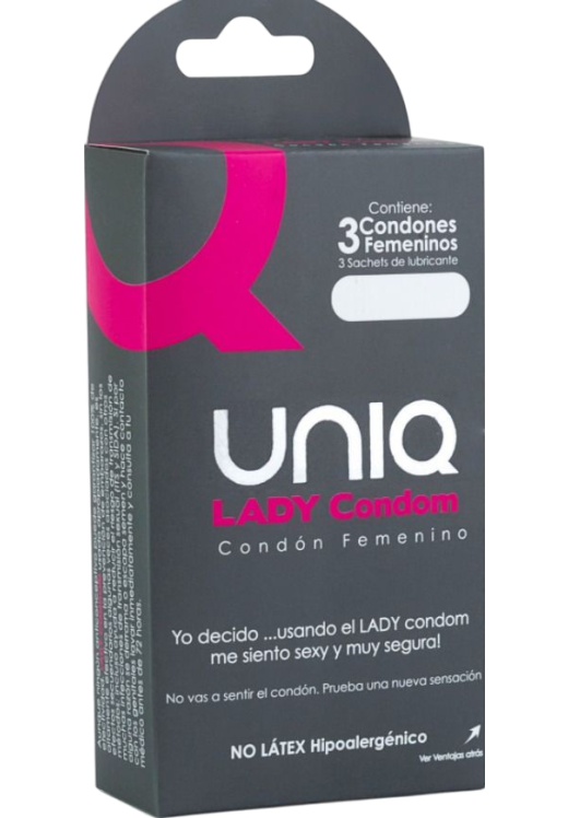 Προφυλακτικά χωρίς latex σε διάφανο χρώμα, συσκευασίας 3 τ.μ.χ