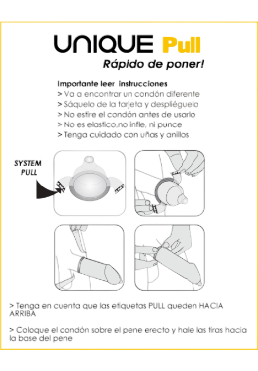Προφυλακτικά χωρίς latex σε διάφανο χρώμα, συσκευασίας 3 τ.μ.χ