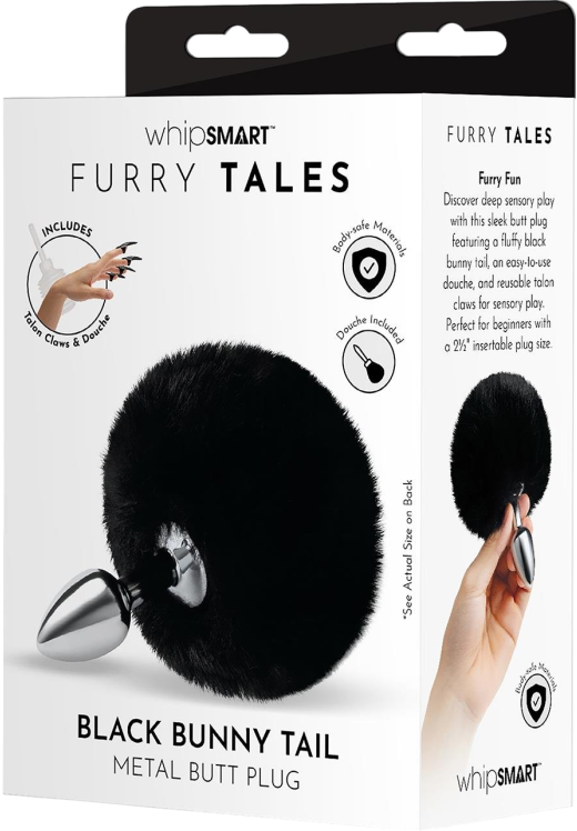 Σφήνα με ουρά από αλουμίνιο σε μαύρο χρώμα, μήκους 12 εκ. και μέγιστης διαμέτρου 2,5 εκ.