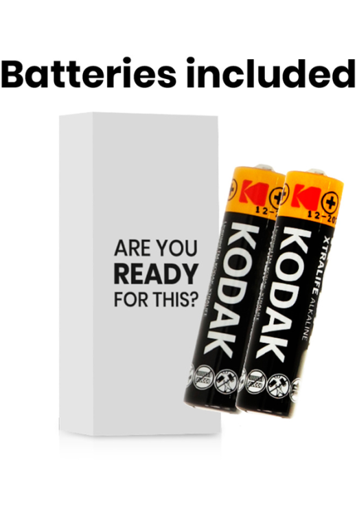 Κλασσικός δονητής από tpe σε μοβ χρώμα, μήκους 14 εκ.