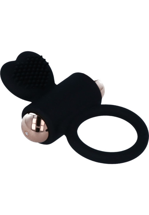 Δονούμενο δαχτυλίδι από σιλικόνη σε διάφανο χρώμα