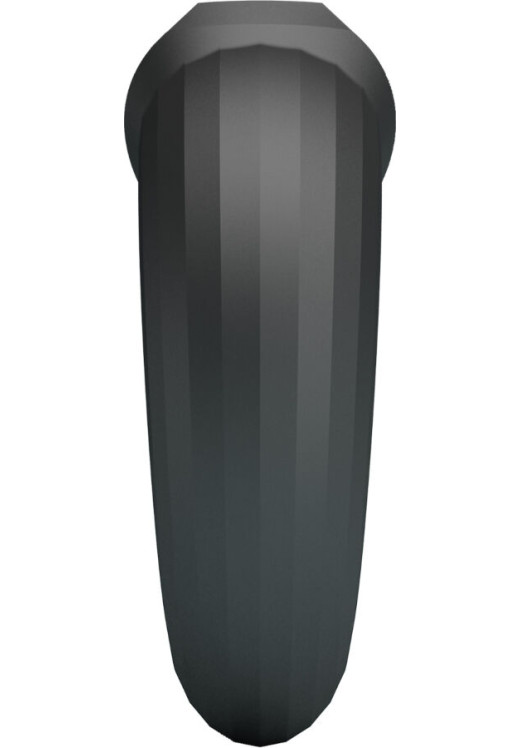 Δαχτυλίδι πέους από σιλικόνη σε μαύρο χρώμα, μήκους 5 εκ. και μέγιστης διαμέτρου 2,5 εκ. (πολύ ελαστικό)