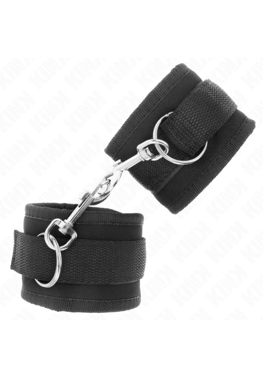 Bondage δεσμά από nylon σε μαύρο χρώμα