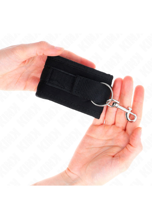 Bondage δεσμά από nylon σε μαύρο χρώμα