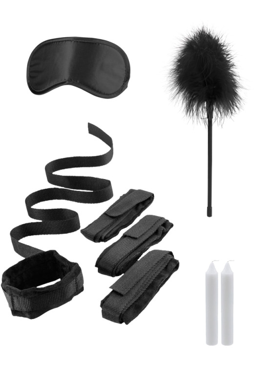 Δεσμά κρεβατιού σε μαύρο χρώμα